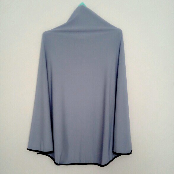 GAMIS WANITA MUSLIMAH DAN KERUDUNG ABU JERSEY JAVA SEVEN JNE 001 - Image 5
