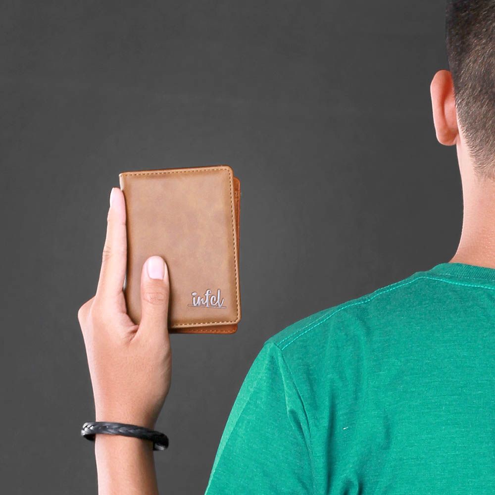 DOMPET LIPAT PREMIUM PRIA ORIGINAL COKLAT SALLY INFICLO SPU 200 - Image 4