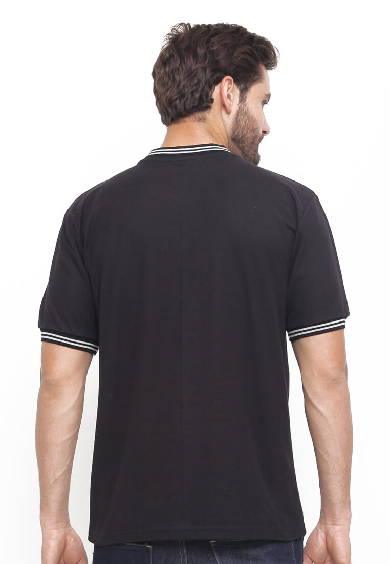 WANGKY KAOS KERAH PRIA HITAM LACOSTE CBR6 FFC 272 - Image 3