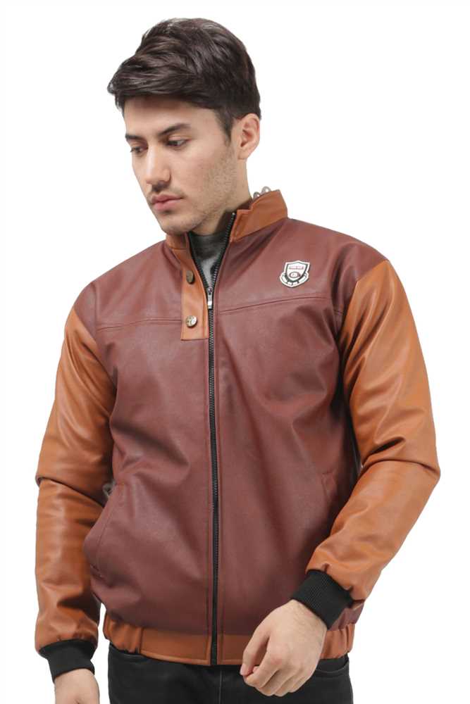 JAKET KULIT OUTDOOR PRIA KASUAL COKLAT FERRARI CBR6 MPC 305 - Image 6