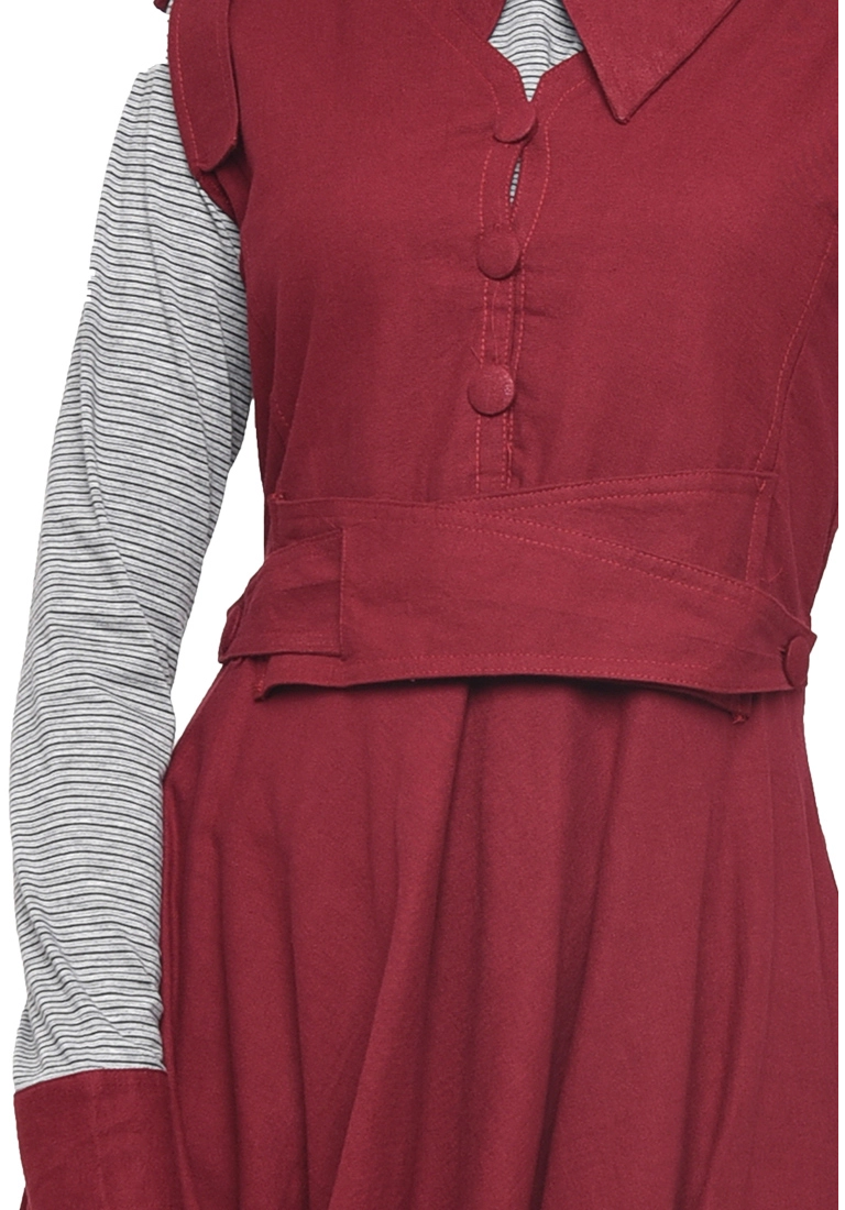 STELAN GAMIS WANITA MUSLIMAH ABU COTTON CBR6 NCC 450 - Image 5