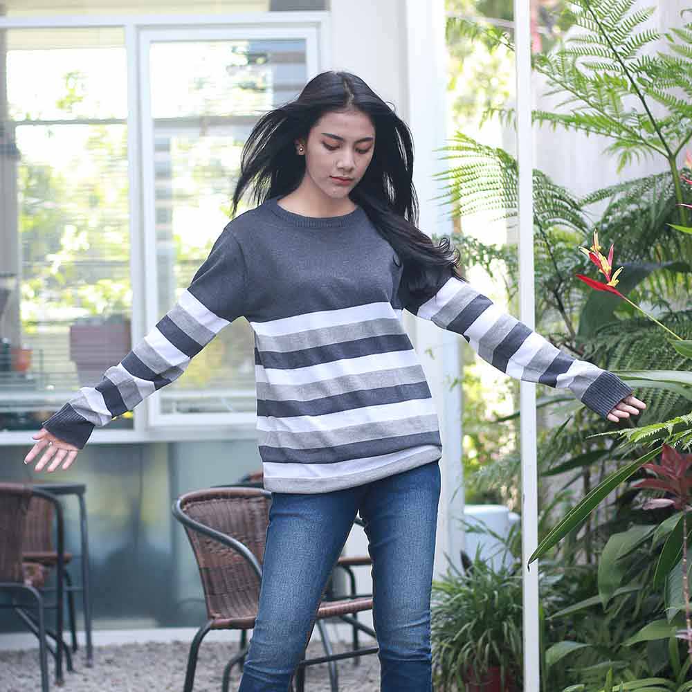 SWEATER WANITA ABU RAJUT INFICLO SUP 280 - Image 5