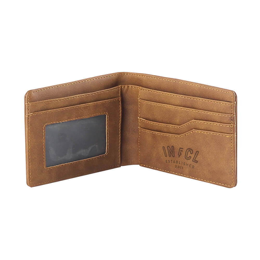 DOMPET LIPAT PREMIUM PRIA ORIGINAL COKLAT PVC INFICLO SHO 411 - Image 3